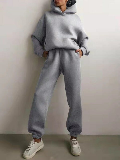 Hoodie Sweatshirt Sweat Pants Set