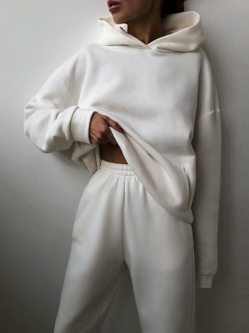 Hoodie Sweatshirt Sweat Pants Set